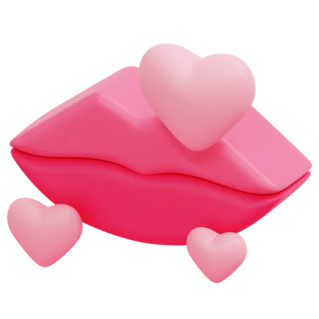 36 3D Kissing Face With Smiling Eyes Emoji Illustrations - Free in PNG,  BLEND, GLTF - IconScout
