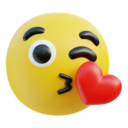 キス絵文字  3D Icon