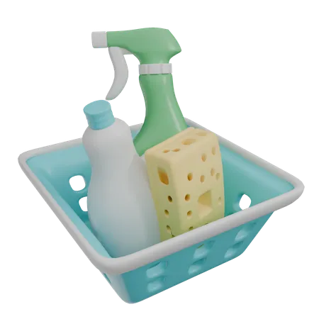 Trousse de nettoyage  3D Icon