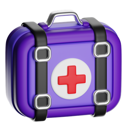 Kit de primeiros socorros  3D Icon