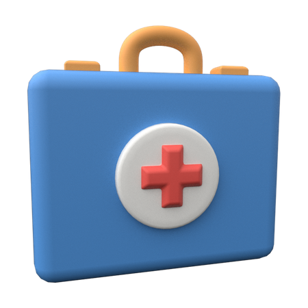 Kit de primeiros socorros  3D Icon
