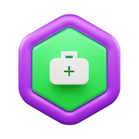 Kit médical  3D Icon