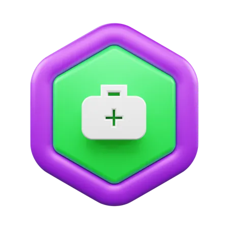 Kit médical  3D Icon