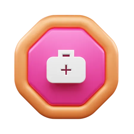 Kit médical  3D Icon