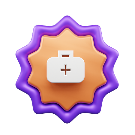 Kit médical  3D Icon