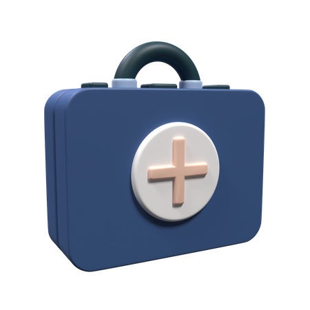 Kit médical  3D Icon