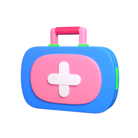 Kit médical  3D Icon