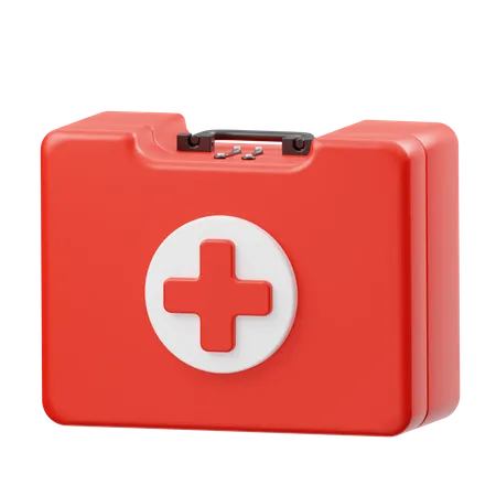 Trousse médicale d'urgence  3D Icon