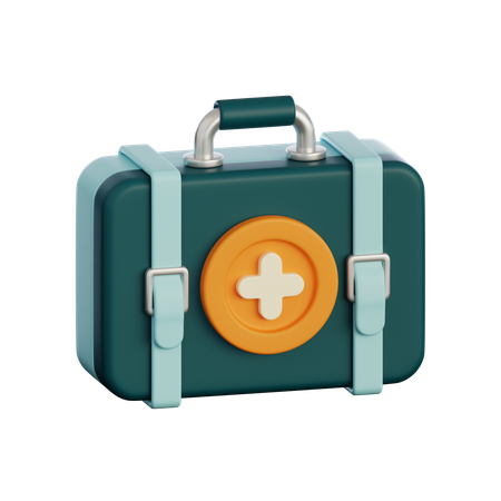 Kit médico  3D Icon