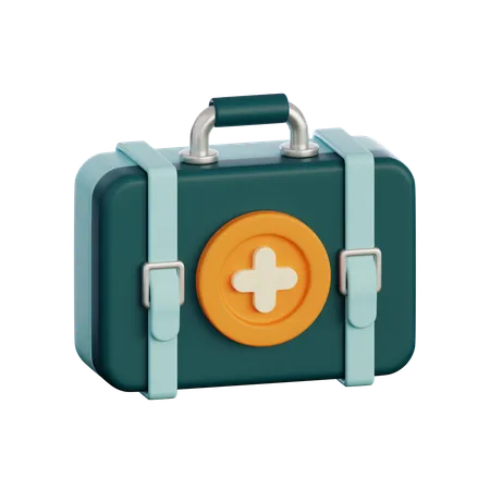 Kit médico  3D Icon