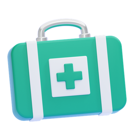 Kit médico  3D Icon