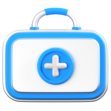 Kit médico  3D Icon