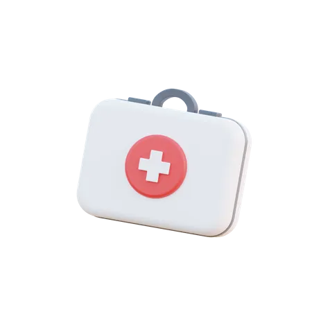 Kit médico  3D Illustration