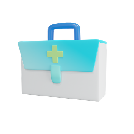 Kit médico  3D Icon