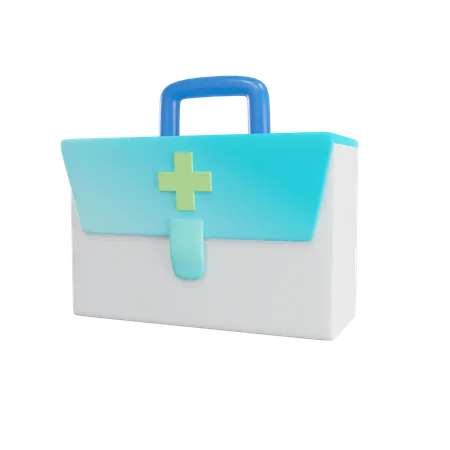 Kit médico  3D Icon