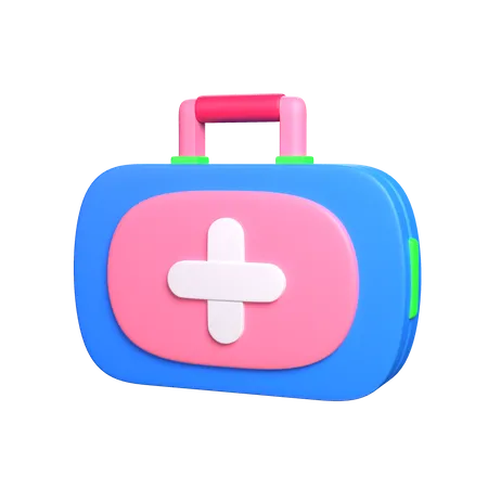 Kit médico  3D Icon