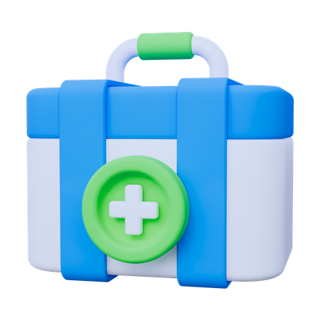 Kit médico  3D Icon