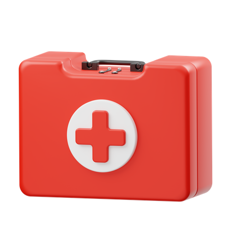 Kit médico de emergência  3D Icon