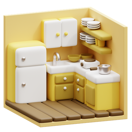 Kitchen  3D Icon