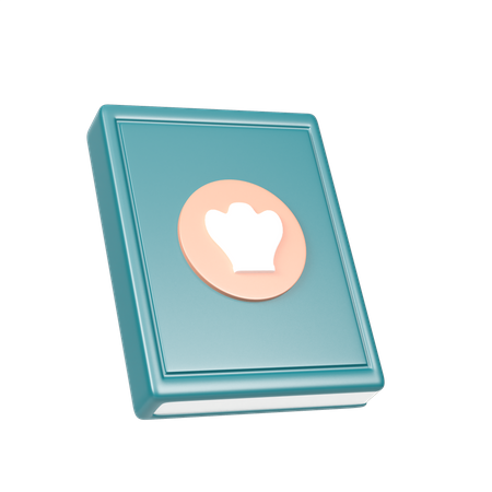 Kitchen Book  3D Icon