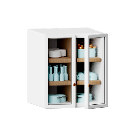 Kitchen Cabinet  3D Icon