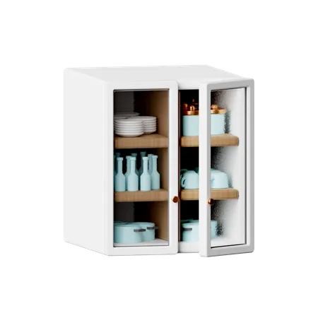 Kitchen Cabinet  3D Icon