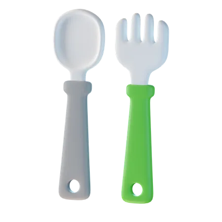 Kitchen Cutlery  3D Icon