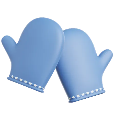 Kitchen Gloves  3D Icon
