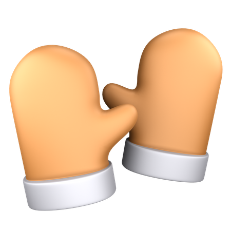 Kitchen Gloves  3D Icon