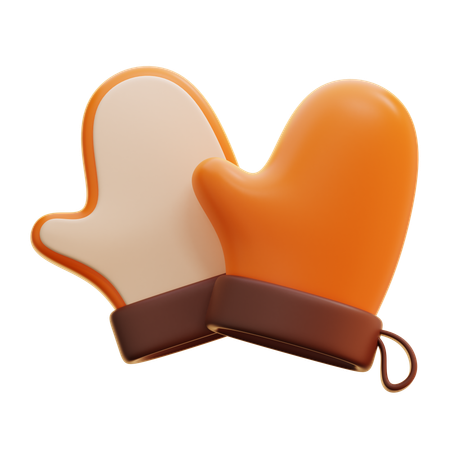 Kitchen Gloves  3D Icon