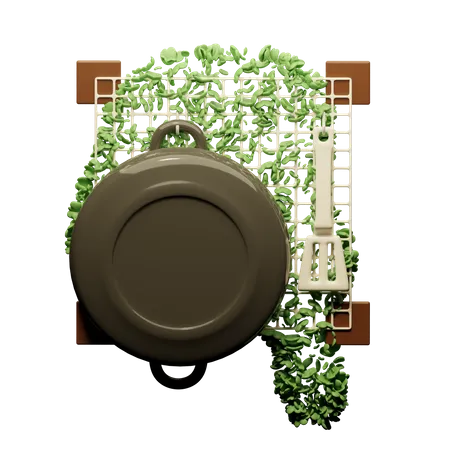 Kitchen Hanger  3D Icon