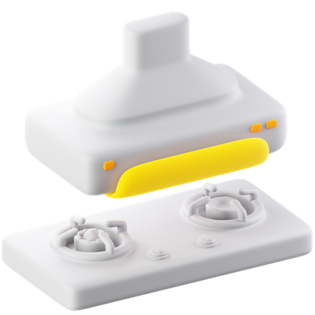 Kitchen Hood  3D Icon