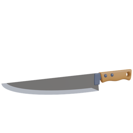 Kitchen Knife  3D Icon