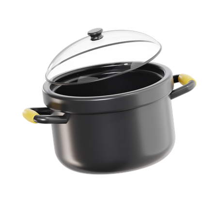 Kitchen Pot  3D Icon