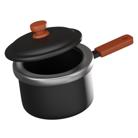 Kitchen Pot  3D Icon