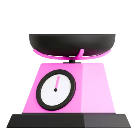 Kitchen Scale  3D Icon