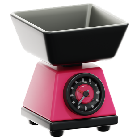 Kitchen Scale  3D Icon