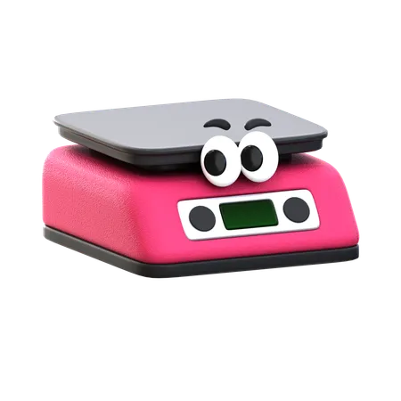 Kitchen Scale  3D Icon