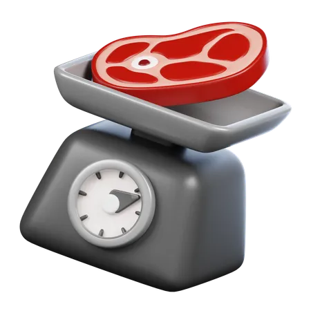 Kitchen Scale  3D Icon