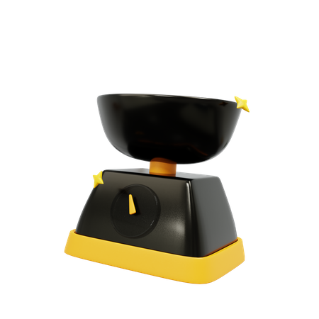 Kitchen Scale  3D Icon