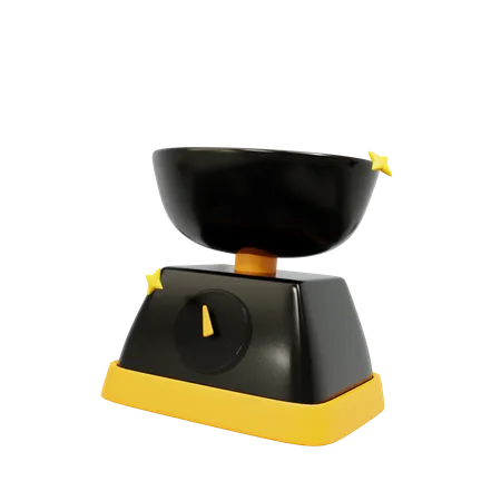 Kitchen Scale  3D Icon