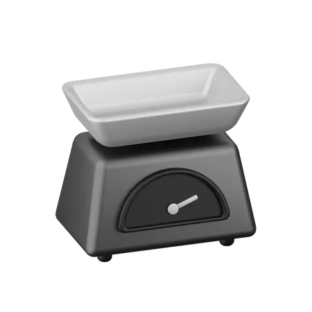 Kitchen Scale  3D Icon