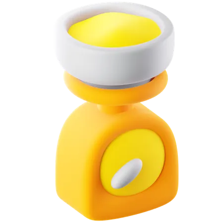 Kitchen Scale  3D Icon