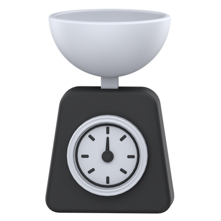 Kitchen Scale  3D Icon