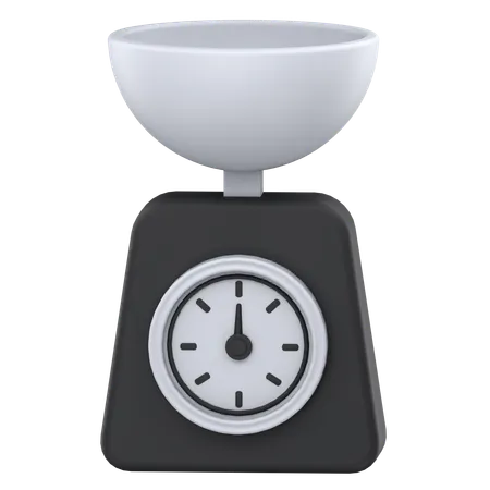 Kitchen Scale  3D Icon