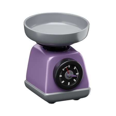 Kitchen Scales  3D Icon