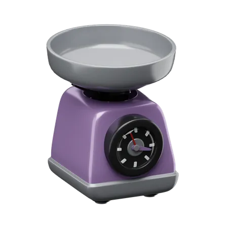 Kitchen Scales  3D Icon