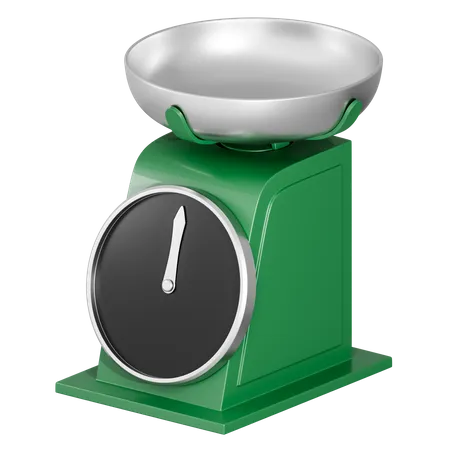 Kitchen Scales  3D Icon