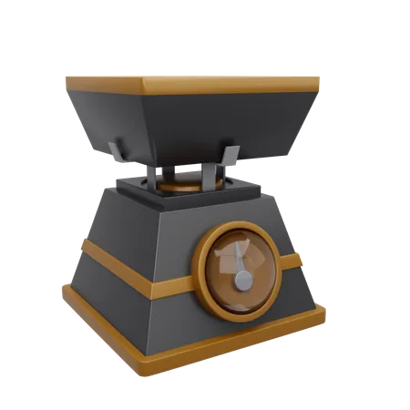 Kitchen Scales  3D Icon