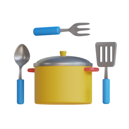 Kitchen Set  3D Icon